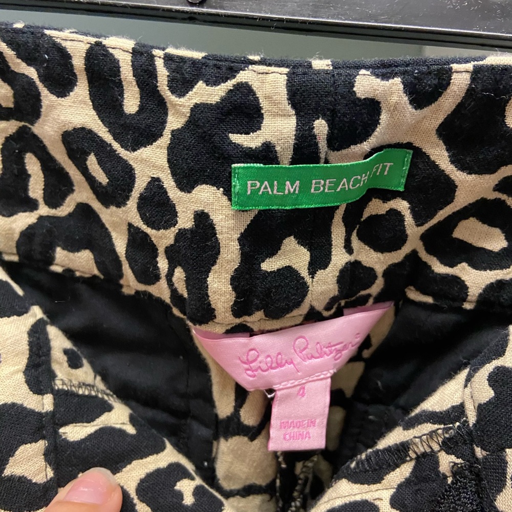 Leopard Print Lily Pulitzer Pants - image 2